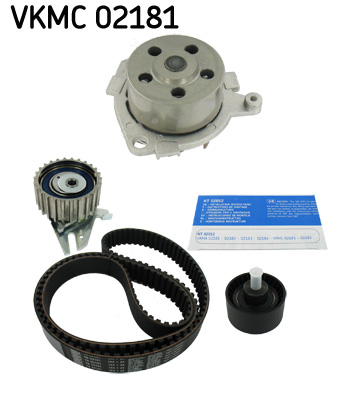 SKF VKMC 02181 Pompa acqua + Kit cinghie dentate